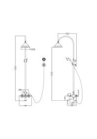 Resim Newarc Pera Bataryalı Dus Ünıtesı - Krom 961516 Diğer 
