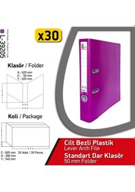 Resim Laçin Klasör Mor Dar 30 Adet 1 Koli 
