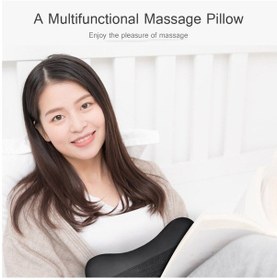 Resim Çift Kullanımlı Altı Kafalı Tekli, İki Yönlü Rotasyonlu Yoğurma Servikal Masaj Aleti - Kahverengi Tr Kahverengi 