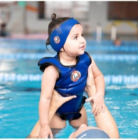 Resim Owlishop Owli Swimwarm Üşütmeyen Bebek Mayosu Mavi 