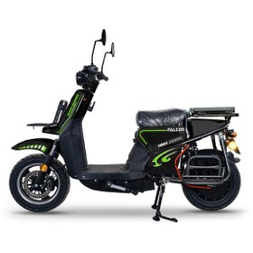 Resim Falcon Sport Service 6 Akülü Elektrikli Motosiklet - Siyah 