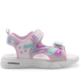 Resim lumberjack GENPAL 5FX Pembe Kız Çocuk Sandalet 