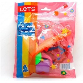 Resim Lets Oyun Hamuru Kalıpları 6 Parça 