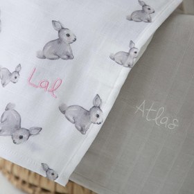 Resim İsme Özel Nakış - Puset Örtüsü 