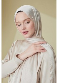 Resim Moda Mevsimi Janjan Abiye Şal Açık Bej 