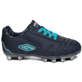 Resim Celira Dgn Siyah Petrol Erkek Çocuk Krampon Futbol Ayakkabı Siyah 