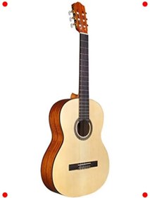 Resim markentegra Mat Doğal Klasik Gitar 