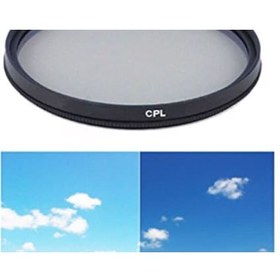 Resim 58 MM 58 MM CPL Circular Polarize Filtre Filter 