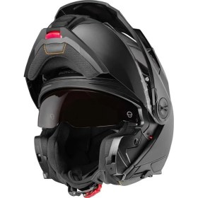 Resim Schuberth E2 Matt Black Çene Açılır Motosiklet Kaskı 