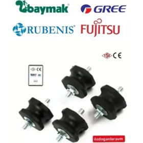 Resim Klima Ayak Bağlantı Takozu (4 Adet Set) 