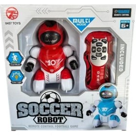 Resim Kiddico Toys Uzaktan Kumandalı Futbolcu Robot Sesli ve Işıklı 