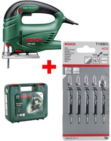 Resim Bosch Pst 650 Compact Dekupaj Testere Makinası Dekopaj + 5 Adet T119bo Ahşap Testere Dekupaj Bıçağı 