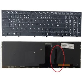 Resim 15f2-rf-x02 Klavye Tuş Takımı Siyah Tr Işıklı 