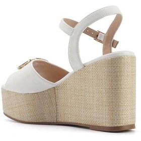 Resim Nine West Monnı 5fx Beyaz Kadın Dolgu Topuk Sandalet 000000000101929051 Beyaz 