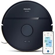 Resim Philips HomeRun 2000 Serisi Aqua Siyah Akıllı Robot Süpürge XU2000/10 