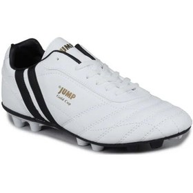 Resim Jump 13256 Çim Halı Saha Krampon Futbol Ayakkabısı Beyaz 