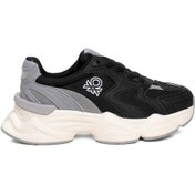Resim Benetton Bnı-11121 Kadın Klasik Sneaker Siyah-siyah Siyah 