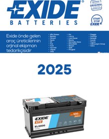 Resim Exide 12V 100 AH EFB 900CCA (START&STOP) 2025 