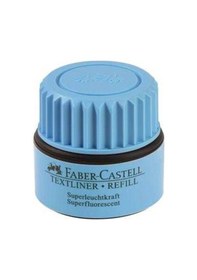 Resim Faber Castell 1549 25ml Fosforlu Kalem Mürekkebi Mavi Diğer 