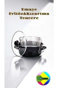 Resim KEKİKDÜKKAN Emaye Kızartma Tenceresi 