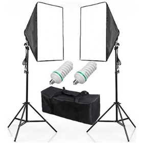 Resim Deyatech 50 x 70 CM Video Işığı Softbox Seti + 1.8 M Işık Ayağı 