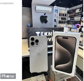 Resim Apple iPhone 15 Pro İkinci El TR | 128 GB | Natürel Titanyum 