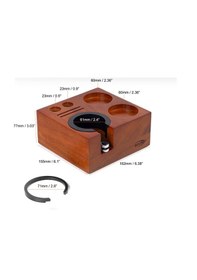 Resim İkepa 7in1 Espresso Tamper Tutucu Ahşap İstasyon 