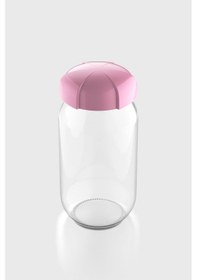 Resim Renga Rhea 1000 Ml Cam Kavanoz 131012 Pembe 