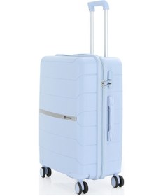 Resim Mçs Üçlü Polipropilen Valiz Seti V366 S20sy1000041-set D546 Bebe Mavisi 
