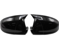 Resim Skoda Octavıa MK3 2013-2020 Uyumlu Yarasa Ayna Kapağı / Pıano Black 
