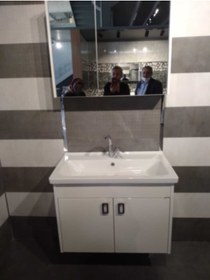 Resim KILINÇLAR Miray Antrasir Beyaz Lavabo Dolabı 