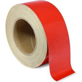Resim Reflektörlü Reflektif Fosforlu Şerit Bant Kırmızı Ikaz Bandı 1 Mt (545112757) 