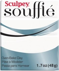 Resim Sculpey Suffle Polimer Kil 48 Gr. Beyaz (Igloo) 