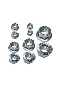 Resim Flanşlı Somun Metrik 6mm 100 Adet Pullu Somun 