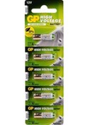 Resim Gp 27a Mn27 12v Alkalin Pil Kepenk Anahtar Pili Beşli Paket - Net5288-4942 