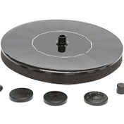 Resim Tenfowee Güneş Enerjili Suda Yüzen Fonten 1.4w 180l/h - Küçük Havuz, Havuz, Bahçe İçin Oksijenli Su Döngüsü - Siyah 