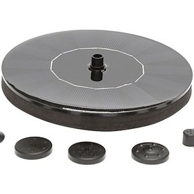 Resim Ximistore9 Güneş Enerjili Yüzen Çeşme: 1.4w, 180l/s, 4 Farklı Püskürtme Başlığı, Otomatik Çalışma, Bahçe Ve Havuzlar İçin İdeal 