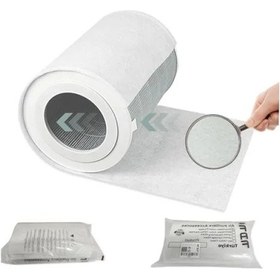 Resim Hava Temizleyici Filtre Üstü Elektrostatik Toz Tutucu 10 Adet 