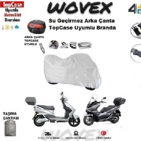 Resim HONDA Dio Motosiklet Brandası Arka Çanta Uyumlu 