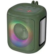 Resim Taşınabilir Su Geçirmez Rgb Işıklı A80 Kablosuz Hoparlör, 5.2 Bt, 1200ma Pil, 8w Ses Gücü - Yeşil 