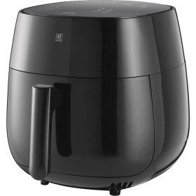Resim Esmo Home Zwilling Air Fryer/sıcak Hava Fritözü, 4 L, 6 Program, 1.400 Watt, Yağsız Kızartma ve Pişirme, Tarif Kitabı Dahil, Siyah 