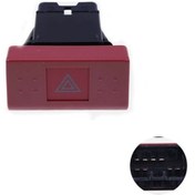 Resim Dörtlü Flaşör Düğmesi Isuzu Npr 75 