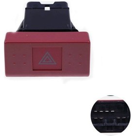 Resim Dörtlü Flaşör Düğmesi Isuzu Npr 75 