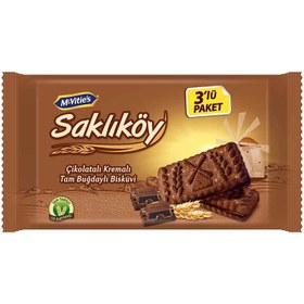 Resim Ülker Saklıköy Kremalı Bisküvi 3x87 G 