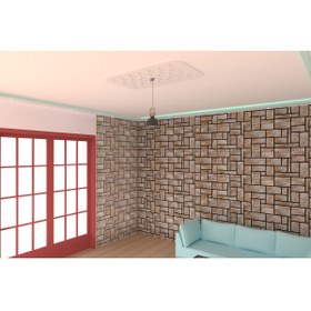 Resim MOTİFPİYER Motifpiyer Lamba Tavan Göbeği-55-dikdörtgen-oval-56x96cm-2adet 