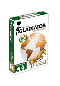 Resim Gladiator A4 Fotokopi Kağıdı 80gr 5 Paket 2500 Yaprak 1 Koli A4 
