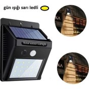 Resim Hareket Sensörlü Güneş Enerjili Lamba 20 LED 