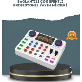 Resim Beruflic Gürültü Engelleme Özellikli Canlı Yayın Ses Kartı 