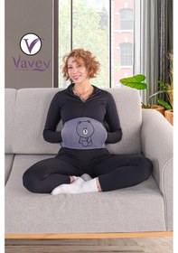 Resim Vavey Sıcak Su Torbası Regl Kemeri Mor + Termojel 