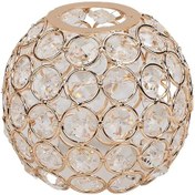 Resim Moveevo Kamping Feneri Abajuru - 100mm Açık Açılışlı Kristal Ve Metal - Yumuşak Işık, Romanatik Atmosfer Oluşturucu - Goal Zero/38explore Uyumlu 